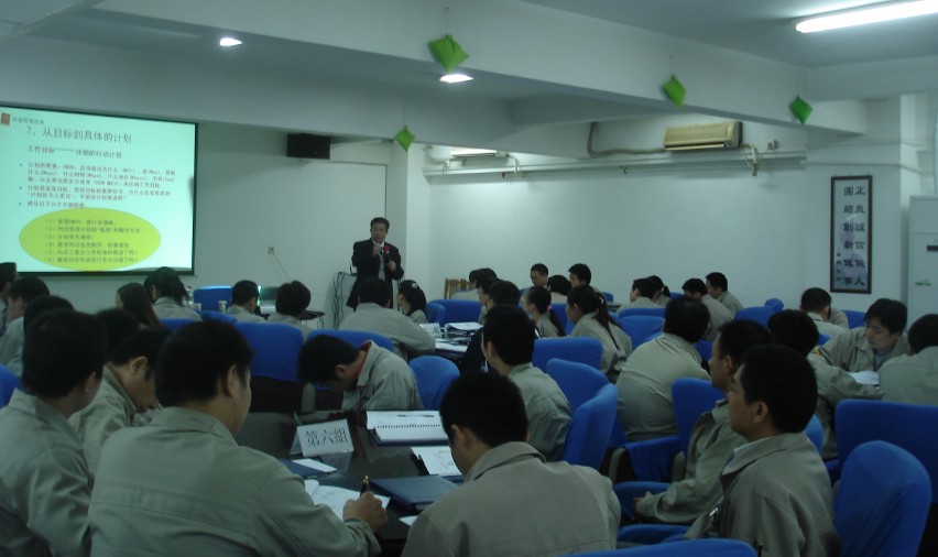 華國光學車間內訓